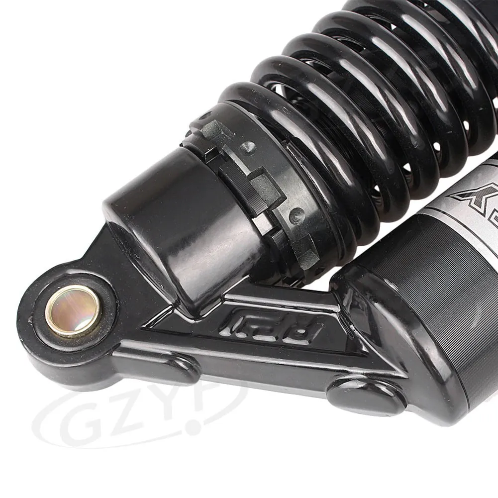 GZYF 12.5" inch 320mm 7mm Spring Motorbike Motor Nitrogen Air Shock Absorbers Supension Damper Damping Cushion Universal Motorcycle For Honda Suzuki Yamaha Kawasaki ATV Go Kart Quad Dirt Sport Bikes motorcross