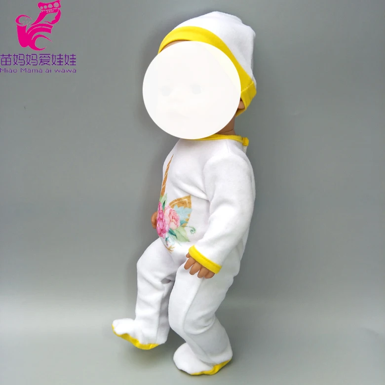 Кукольная одежда для 43 см, кукольная одежда, пижама с дизайном «Олень», мягкая кукольная одежда для девочек 18 дюймов, Кукольное пальто, Прямая поставка