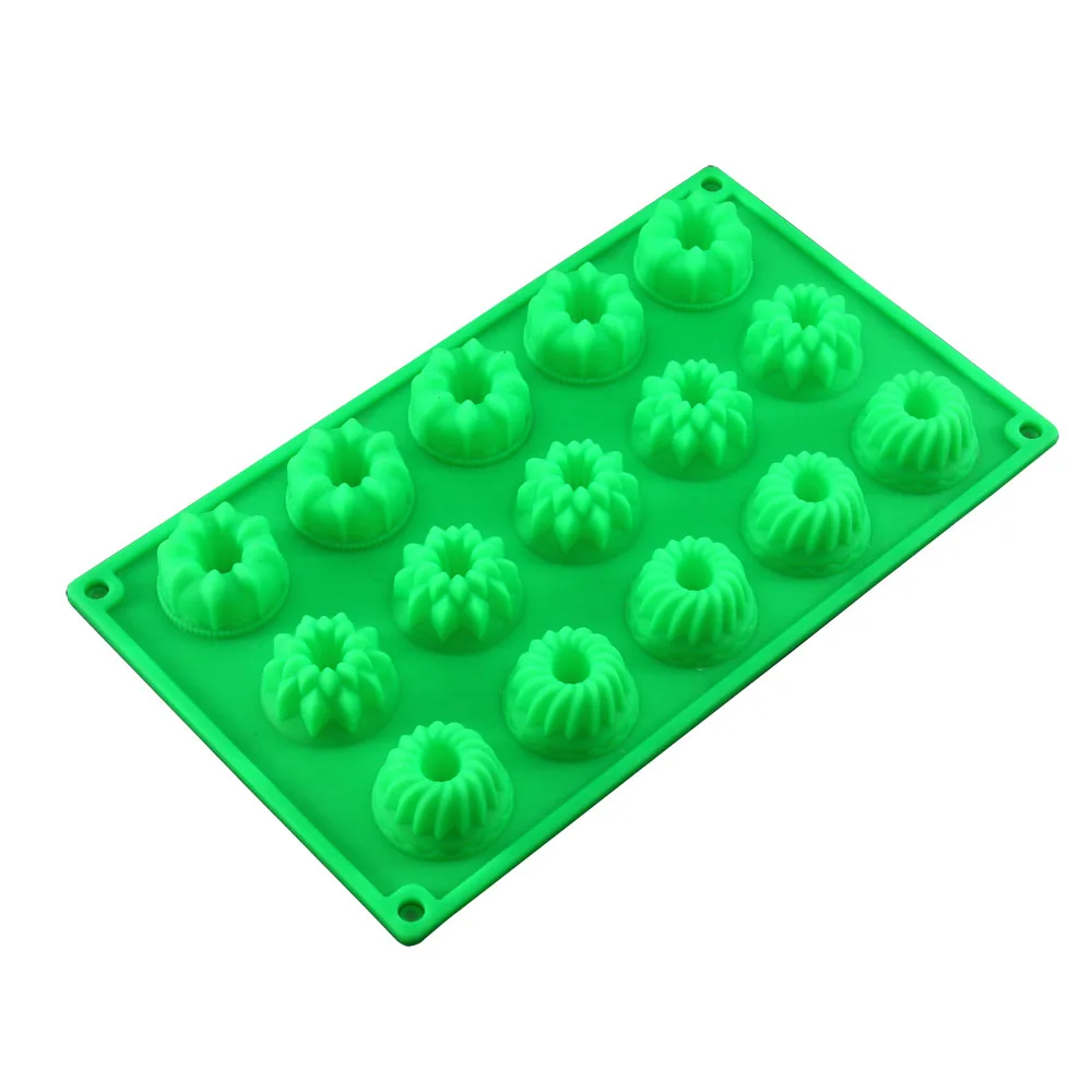 T0920B0385D Silicone Mold 3D Flower Circle detail 05