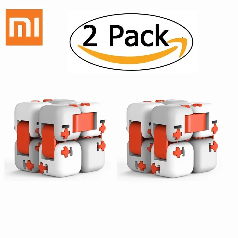 

Orginal 2pcs/Lot Xiaomi mitu Finger Cube Spinner Smart Magic Cube Infinity Toys Anti Stress Anxiety Juguete