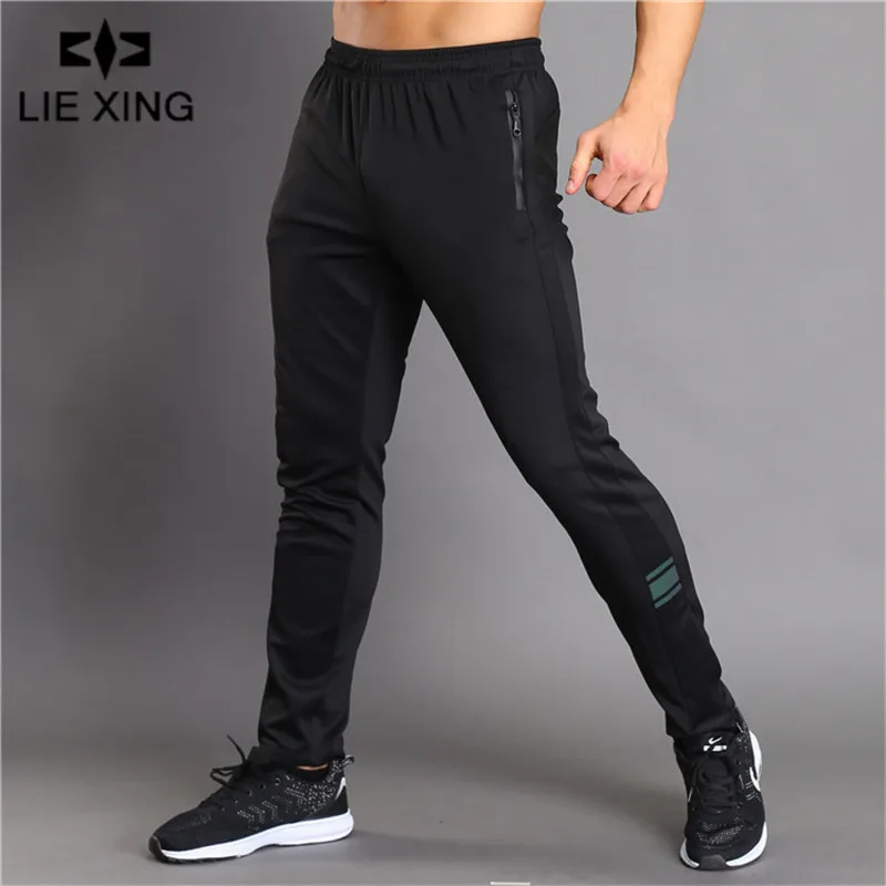 

LIE XING Summer New Fitness Gyms Jogger Full Length Pants Men Sweatpants Fashion Trousers Casual Pants High Quality Workout Pant