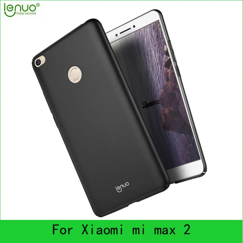 Оригинальный lenuo Телефон чехол для Xiaomi Mi Max 2 Футляр PC ультра тонкий телефон задняя