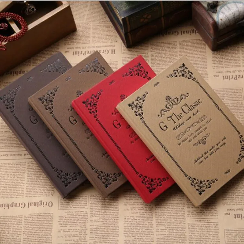 Hardcover notebook classic European notepad A5 hardcover diary