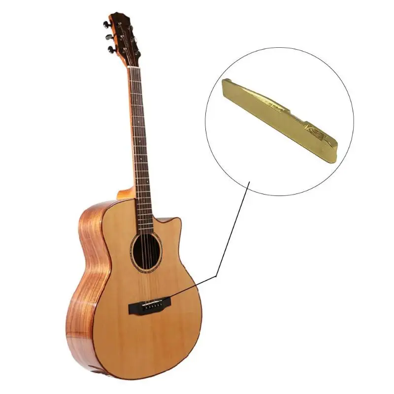 6 String Folk Acoustic Guitar Replacement Guitar Parts Brass Classical