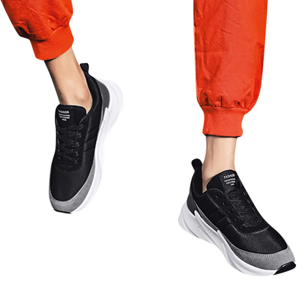 2019 Men's outdoor retro round head running shoes wild casual shoes mesh breathable non-slip sneakers homens for male 40J14 (18)