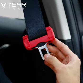 

Vtear For Mazda CX-3 CX3 2020 car seat belt buckle clip Silica gel protection cover Interior Parts car styling Accessories