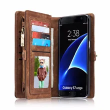 CaseMe Luxury Wallet Case for Samsung font b Galaxy b font font b S8 b font