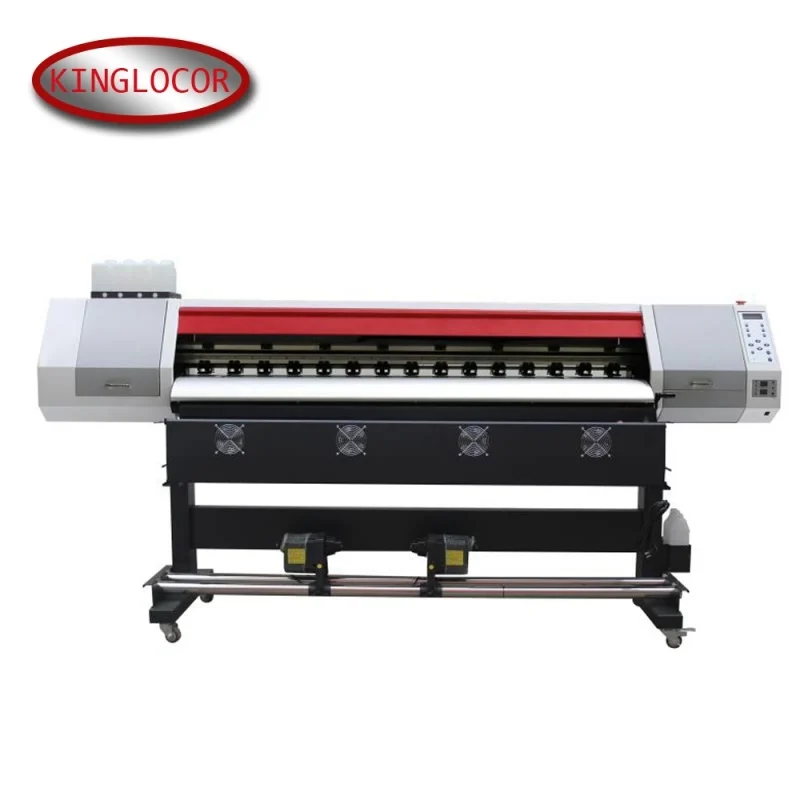 18,5 кв. М/ч высокоскоростной широкоформатный принтер наружный эко-сольвентный принтер с CMYK 4 цвета