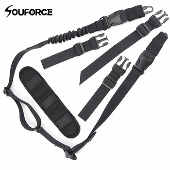 

New Tactical Multifunction Belt Backpack Single Double Point Call Sling Cotton Shoulder Pad Hunting Accessories for Hunting