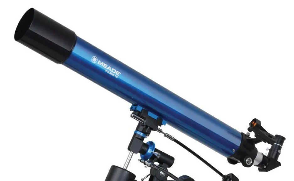 MEADE POLARIS 80EQ астрономический рефракторный телескоп профессиональный просмотр