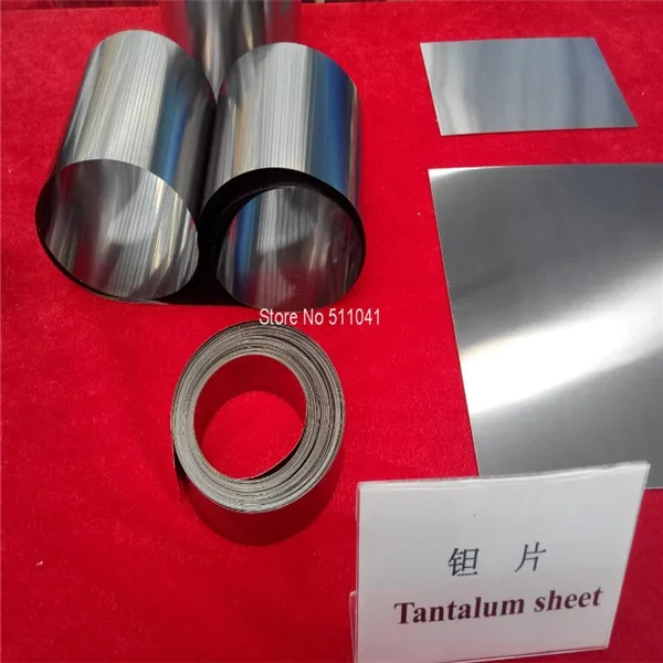 

Ta sheets Tantalum Sheets Tantalum plate 200x200 mm with 0,3mm thickness ASTM B708-98 ,5 pcs wholesale