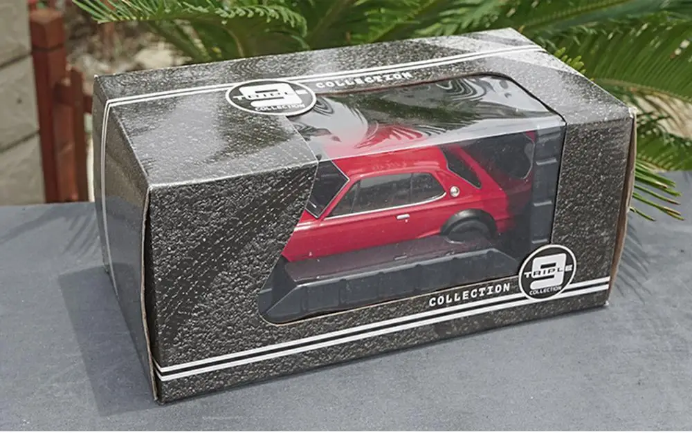 Triple9 1/18 масштаб Nissan Skyline GT-R KPGC10 красный литой под давлением модель автомобиля игрушка