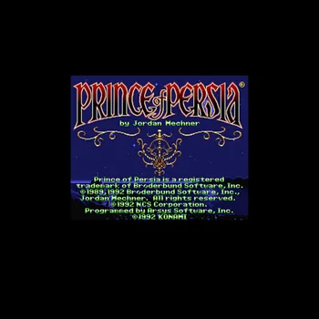 

Prince of Persia 16 bit Big Gray Game Card For NTSC Game Player Drop Shipping