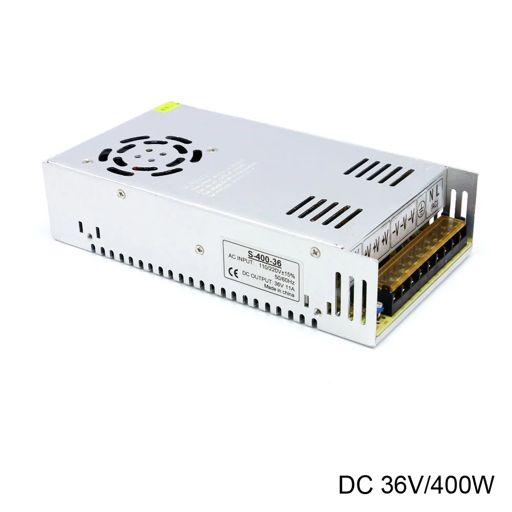 400 Вт DC 36 В импульсный источник питания AC Вход 110/220 в с помощью переключателя 11A