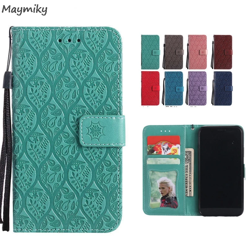 

For Sony Xperia XZ4 xz3 XZ2 XZ1 XA3 XA2 XA1 compact Ultra Plus L1 L2 Z3 Z4 Z5 mini Case 3D Embossing Rattan flower Leather Case