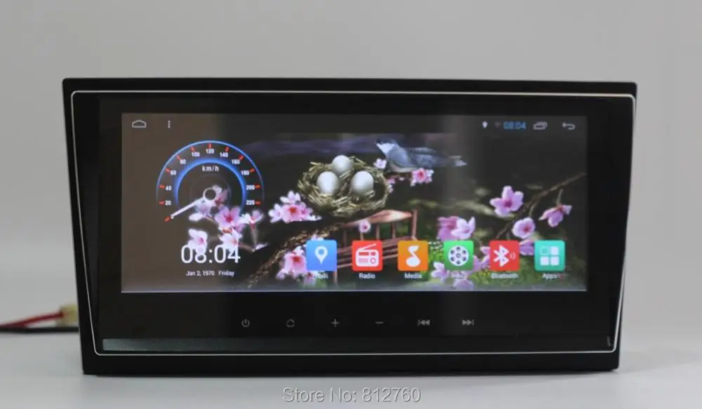 Perfect Quad Core 8.8" 1280X480 Android 6.0 Car Stereo Audio Head Unit Headunit Autoradio for Toyota Avensis 2009 2010 2011 2012 2013 10