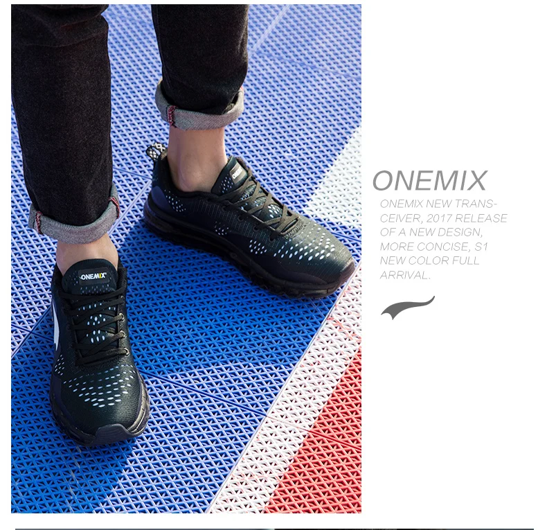 ONEMIX кроссовки дышащие сетчатые удобные спортивные кроссовки Zapatillas Спортивная мужская обувь уличные прочные Прогулочные кроссовки