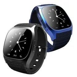 Новый M26 Bluetooth Смарт часы наручные часы smartwatch с набор SMS напомнить музыки плеер шагомер для Android samsung смартфонов