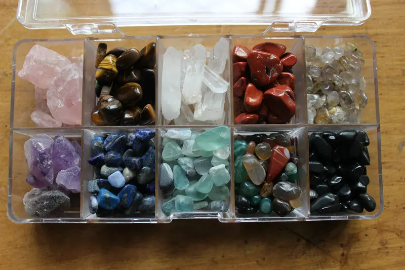 10 видов натурального кварца кристалл яшма флюорит Аметист обсидиан ..