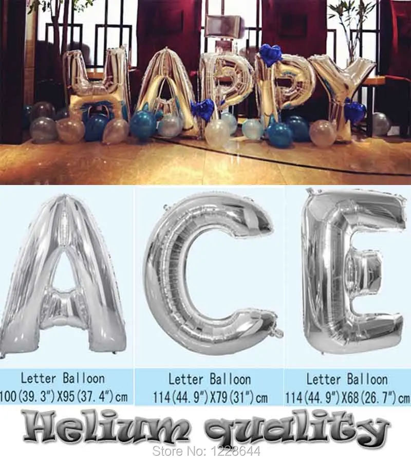 DH_ 40inch letter -silver -2