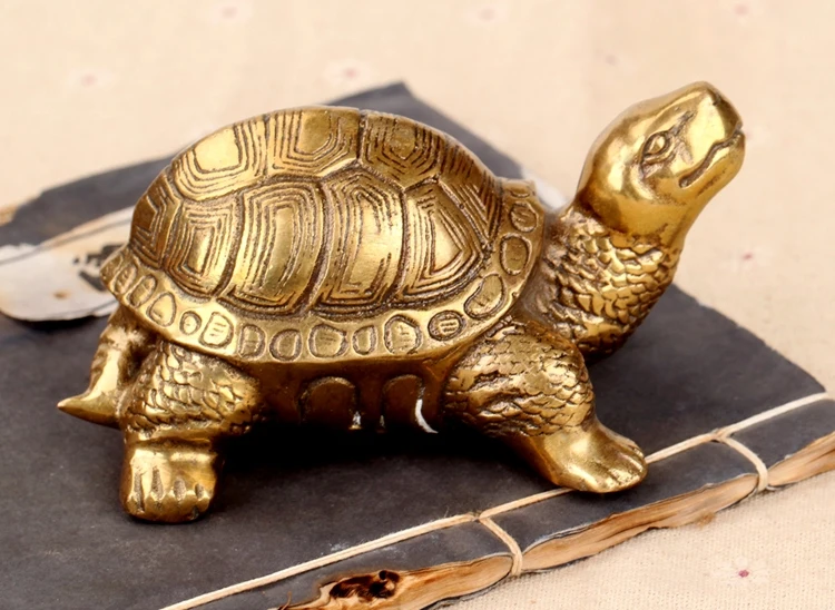 

SNS2018new Copper turtle turtle longevity home statue crafts decoration symbol wealth animal statue Feng Shui collectionDress up