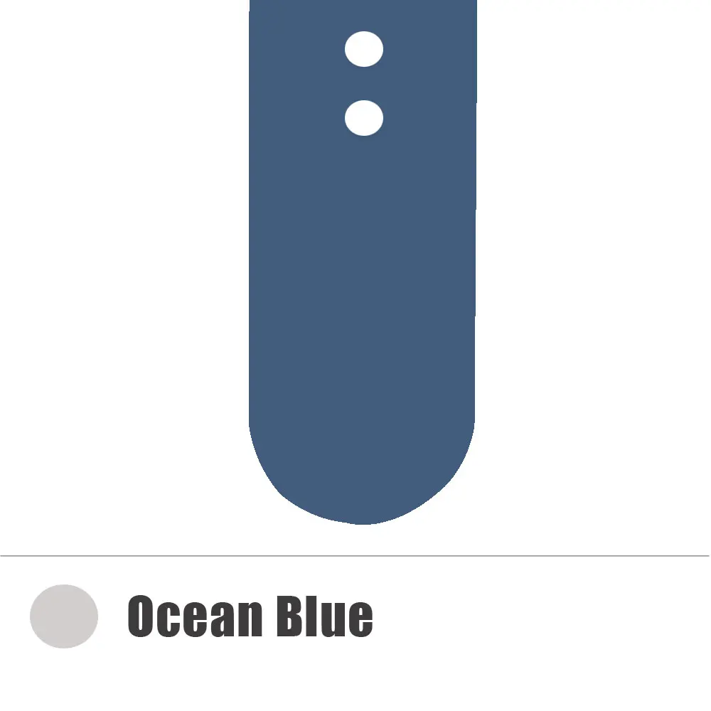 Браслет+ Современная Пряжка для Apple Watch 38 мм 40 мм 42 мм 44 мм - Цвет ремешка: Ocean blue
