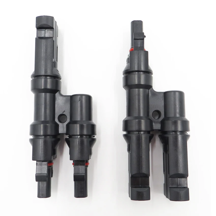 

1pair x Multi T Branch MC4 Connector for solar panel parallel connect PV Solar battery connect