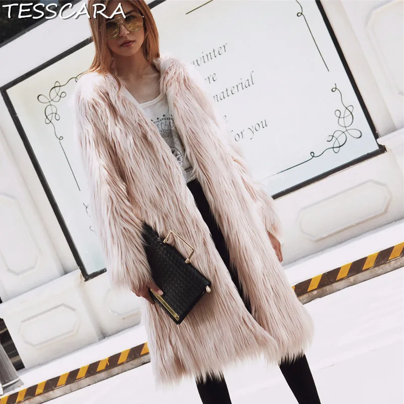 Aliexpress.com : Buy TESSCARA Winter Women Faux Fur Basic