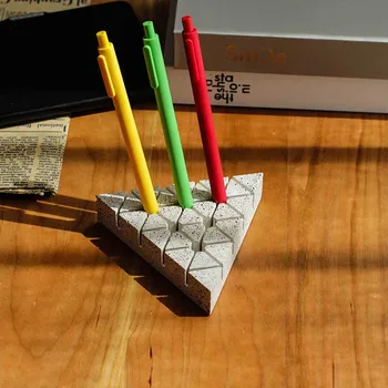 

concrete pen holder molds DIY desk decoration mnolds concrete tray molds