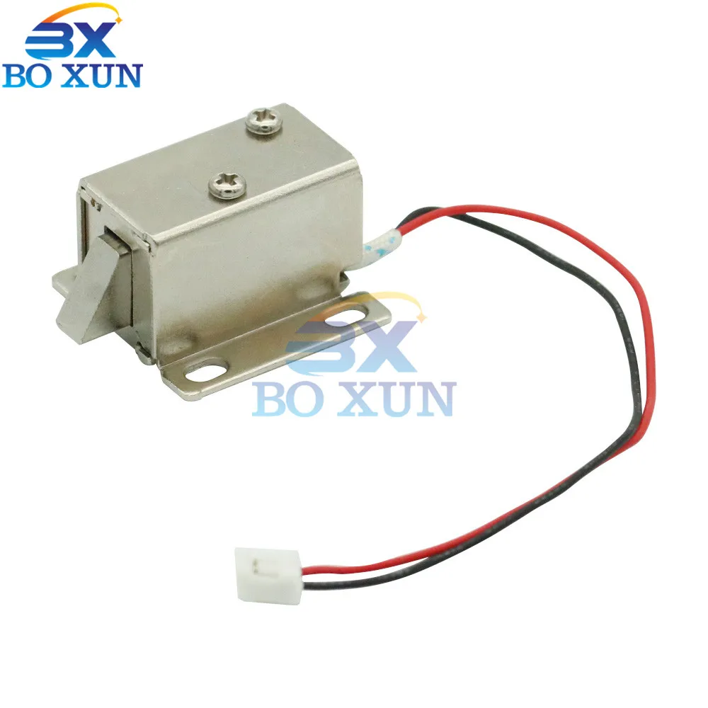 

1Pc DC 12V Electric Solenoid Lock Tongue Upward Assembly for Door Cabinet Drawer