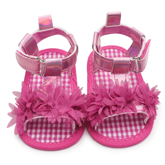 Baby Girl Sandals PU Leather Flower Infact Girl Shoes Sandals Toddler