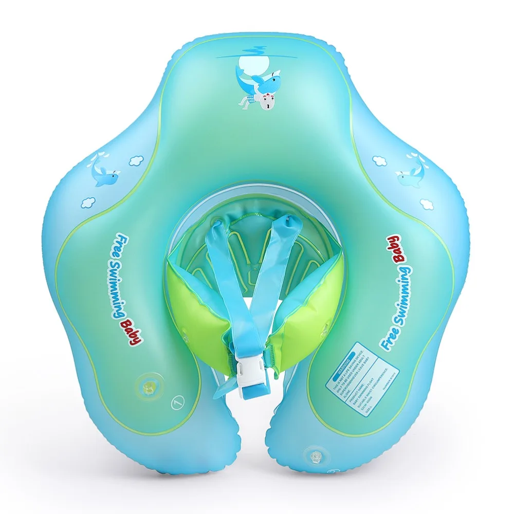 Comprar Anillo de natación gratuito inflable para niños flotantes piscina de natación accesorios para bebés anillo inflable de baño circular para Dropship