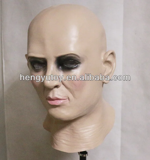 

LATEX FEMALE DISGUISE CROSS DRESS TRANSGENDER RUBBER FULL HEAD WOMAN LADY MASK