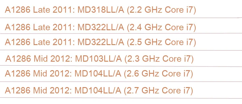 ABAY A1286 вентилятор охлаждения для Macbook Pro 1" A1286 Вентилятор охлаждения процессора 2008-2012 год