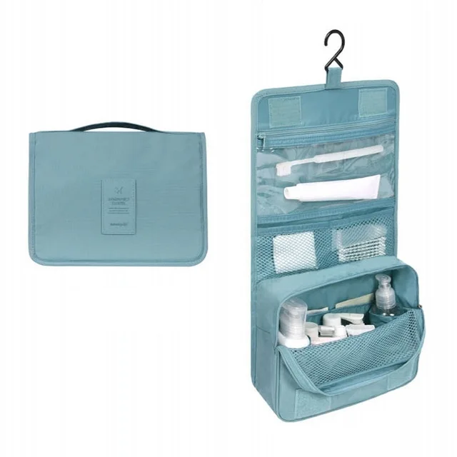 Jxsltcводонепроницаемая портативная косметичка из полиэстера для путешествий, подвесная моющаяся сумка, нейтральная косметичка, органайзер для ванной комнаты, моющаяся сумка - Цвет: B-12