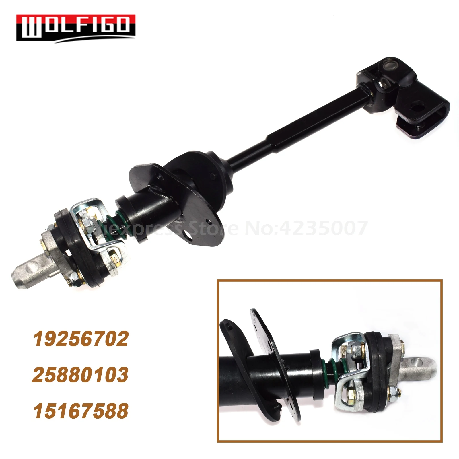 

WOLFIGO New For Hummer H3 2006-2010 H3T 2009-10 Steering Column Intermediate Shaft 19256702, 25880103, 15167588