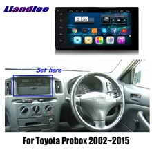 Liandlee для Toyota SportsVan 2001~ 2009 автомобильный радиоприемник для Android плеер с gps-навигатором карты HD сенсорный экран ТВ Мультимедиа без CD DVD