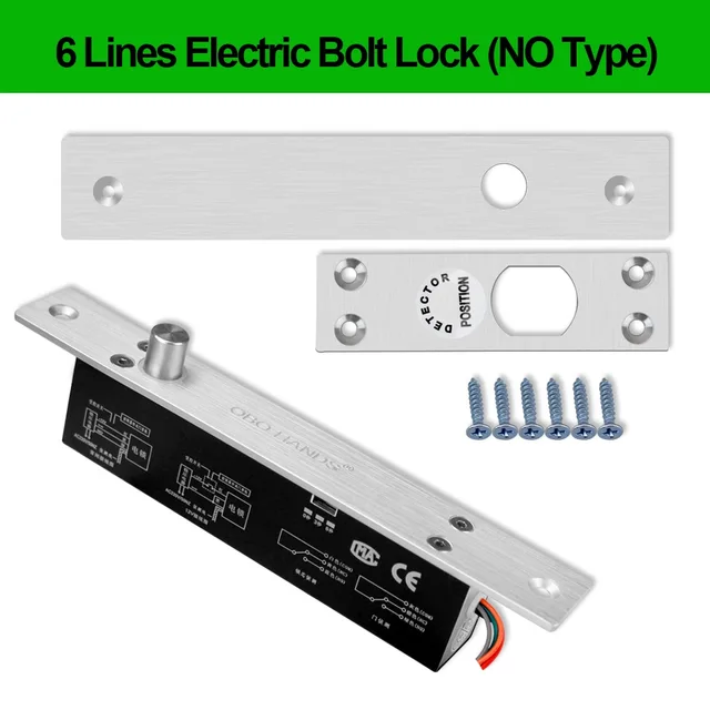 SALUTUYA Low Temperature Robust Ultra-Low-Power Electric Mortise Deadbolt NC Mode Suitable for Wooden Door Glass Door Metal Door SALUTUYA Low Temperature Robust Ultra-Low-Power Electric Mortise Deadbolt NC Mode Suitable for Wooden Door Glass Door Metal Door