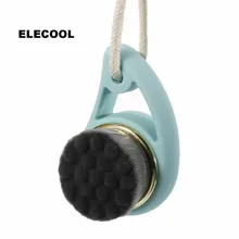 Elecool переносной в форме запятой уход за лицом Очищающая щетка мягкая Массажная глубокая Очищающая щетка косметические инструменты для красоты
