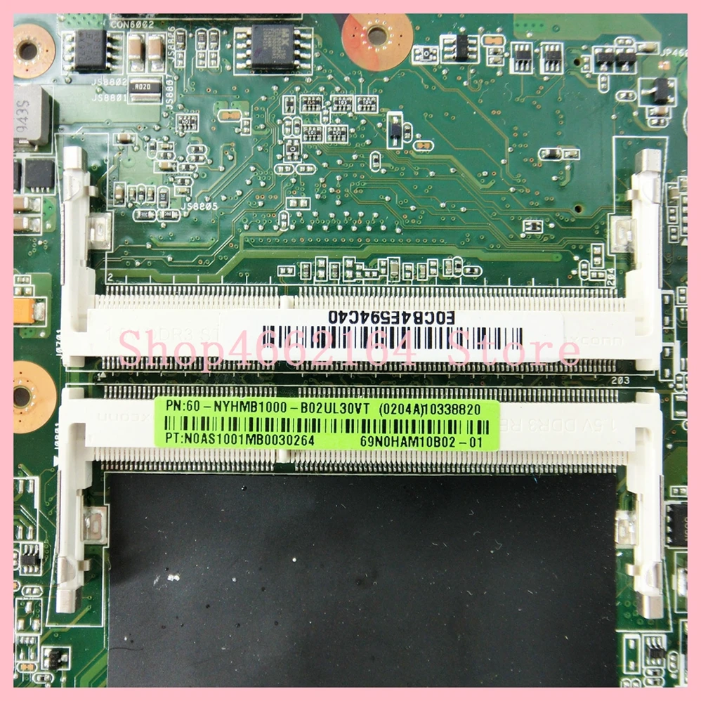 UL30VT материнская плата версия 2,0 для ASUS UL30VT Материнская плата ноутбука P/N 60-NYHMB1000-B02 UL30VT материнская плата UL30VT ТЕСТ ОК