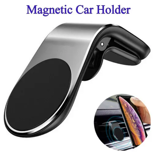 

Universal Car Air Vent Phone Holder Clip Magnetic Bracket for Mobile Phone GPS