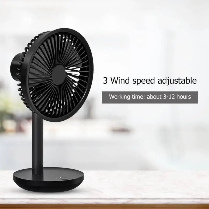 XIAOMI SOLOVE 3 скорости ветра мини настольный вентилятор бесщеточный мотор тип-c зарядка Mi вентилятор Регулируемый летний кулер XiaoMi умный дом