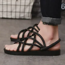 Weweya/Новинка; летние пляжные сандалии; Мужская обувь; мужские сандалии; Сабо; мужские шлепанцы; водонепроницаемая обувь; мужские Вьетнамки; Sandalias Hombre