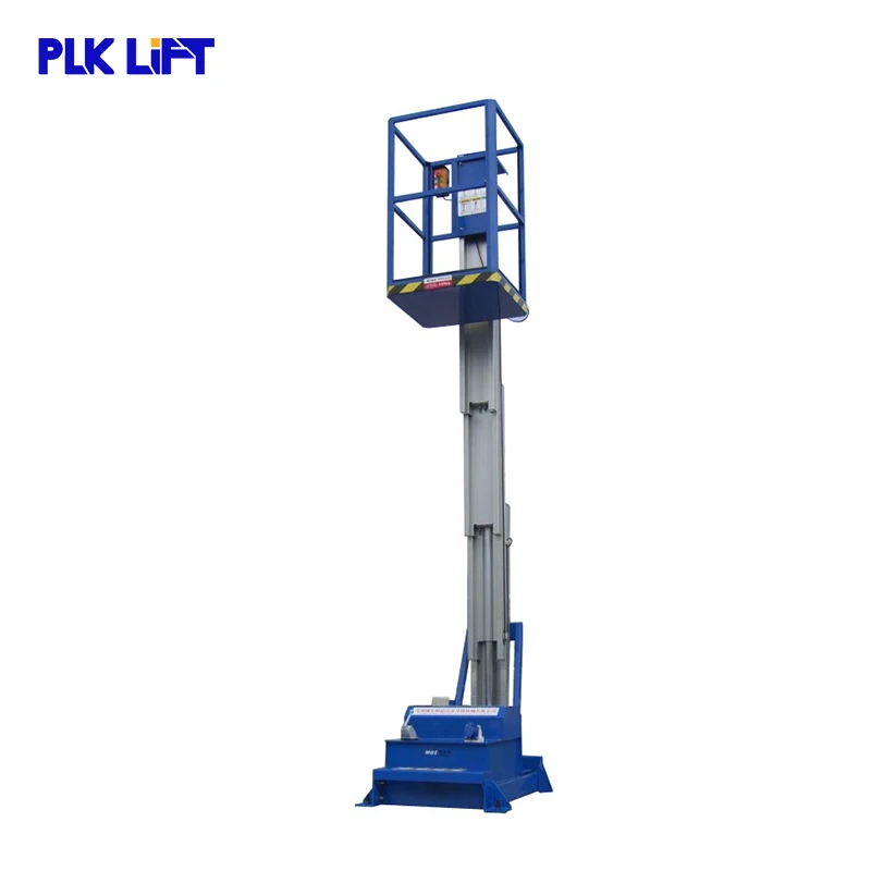 

6m-10m vehicle-mounted Single Mast Aluminum Work Platform with CE ISO