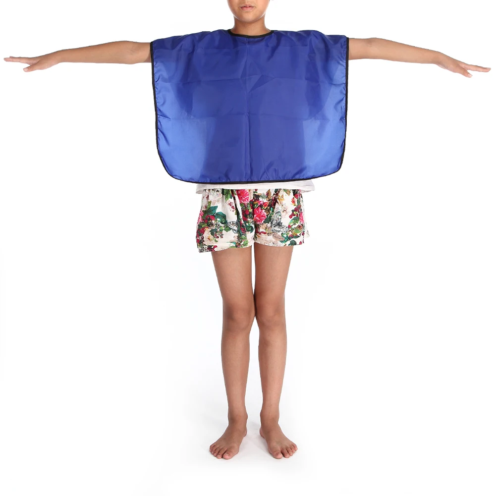 Hairdressing Gown Apron Waterproof Cloth Children Adults Hair Cutting
