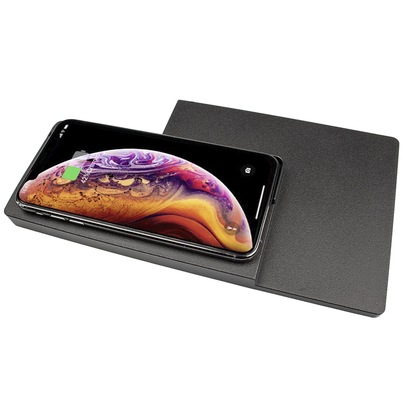 Car Qi Wireless Phone Charging Pad Module for A4L B9 A5 A6 C7 A7- Fast Charging Case Plate Central Console Storage Bo