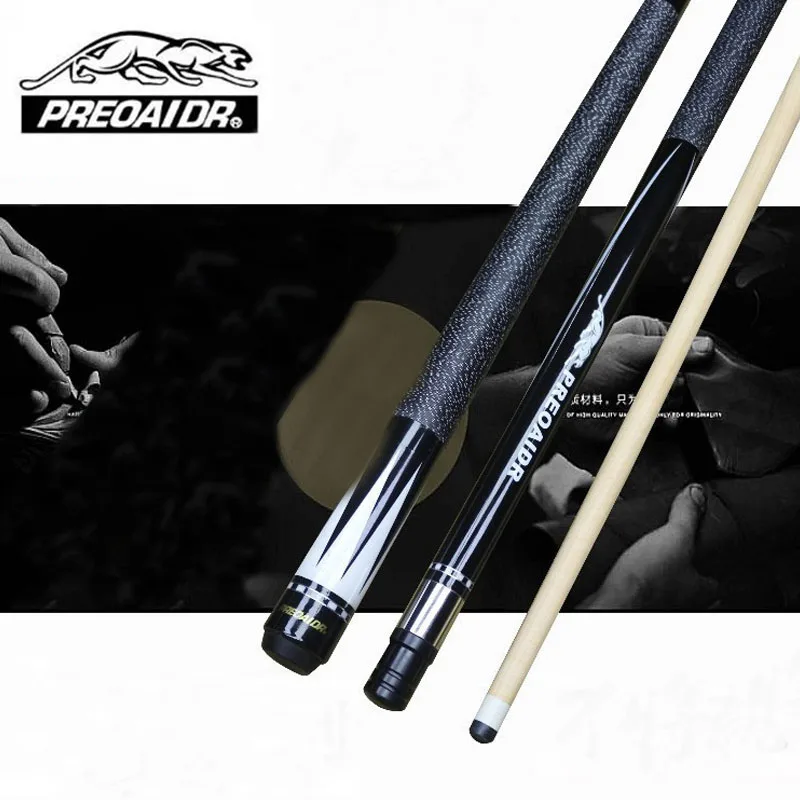 

2019 New Arrival Preoaidr 1/2 Pool Cue Sticks 13mm 11.5mm 10mm Tip Billiard Cues Stick China White Black