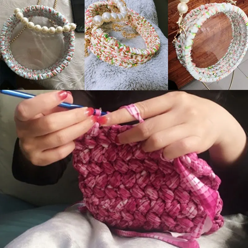 Ручная вязка, плетеная пряжа, корзина, одеяло, пряжа, хлопок, шерсть, пряжа для вязания, плетеная, сделай сам, вязаная, необычная ткань, Полоска, пряжа