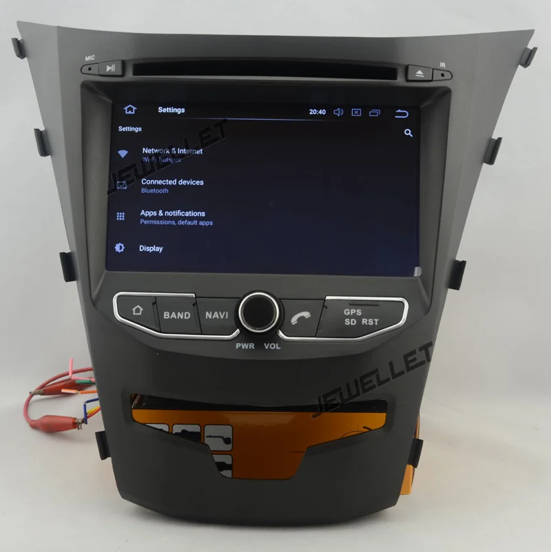 Восьмиядерный ips экран Android 9,0 автомобильный DVD gps Радио Навигация Для Ssangyong Korando, Actyon