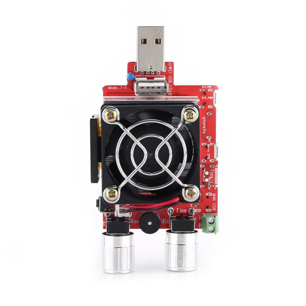 Battery Tester 35W Adjustable USB Constant Current Electronic Load Voltage Capacity With LCD | Инструменты